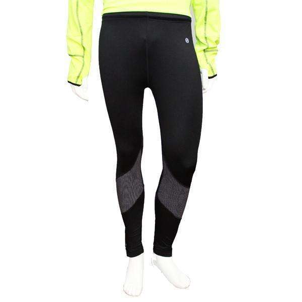 Men's Reflective Mercury Running Tight in Black