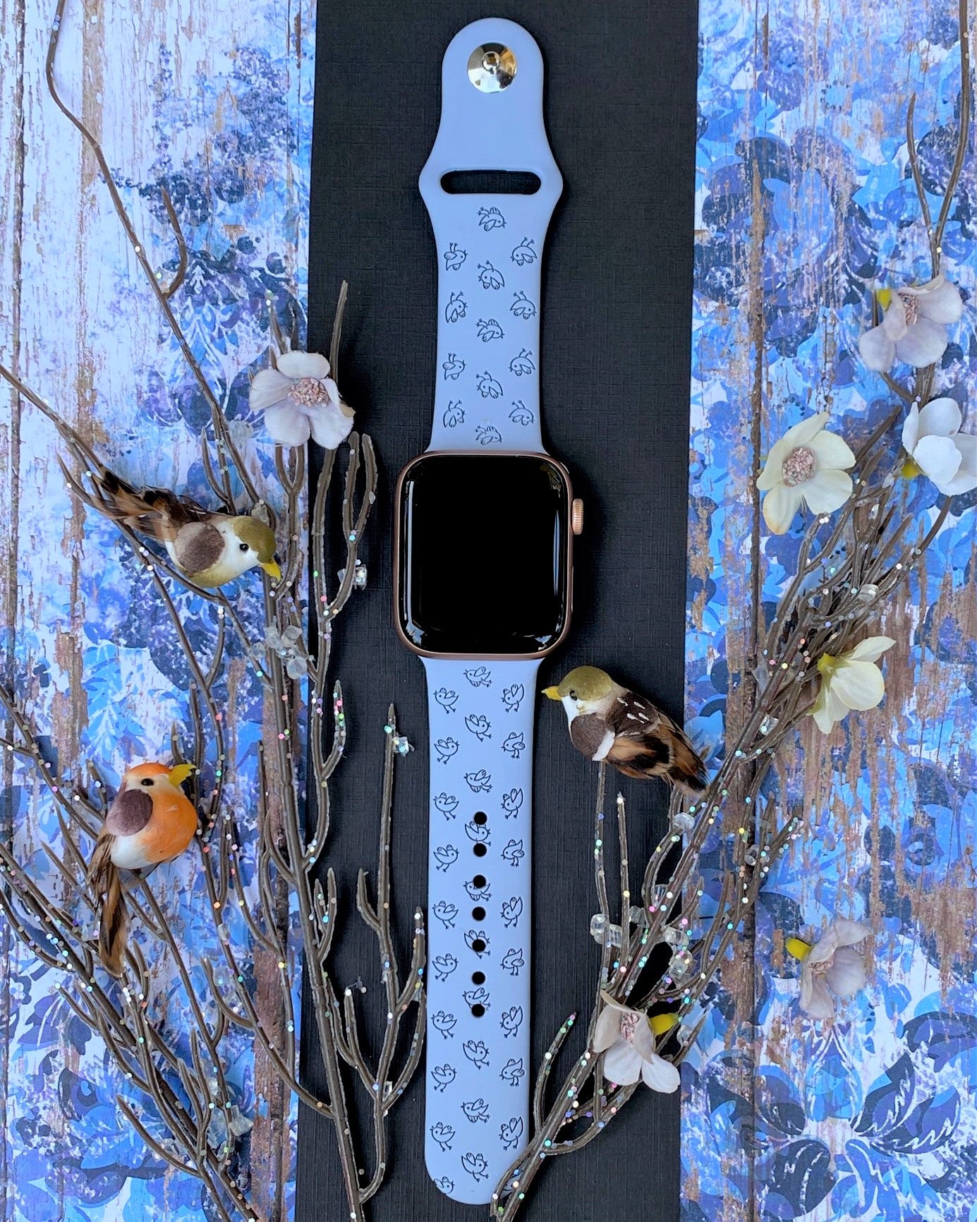 Birds Spring Watch Band For Apple Watch