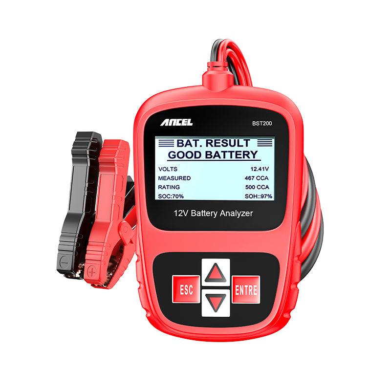 ANCEL BST200 12V Battery Tester 1100CCA  Car Battery Analyzer