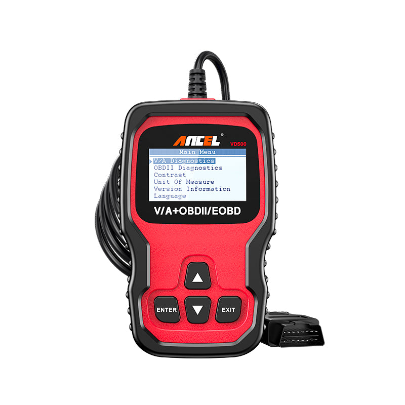 ANCEL VD500 Car Diagnostic Tool Full OBD2 Code Reader Airbag ABS EPB Oil Service Reset Scanner