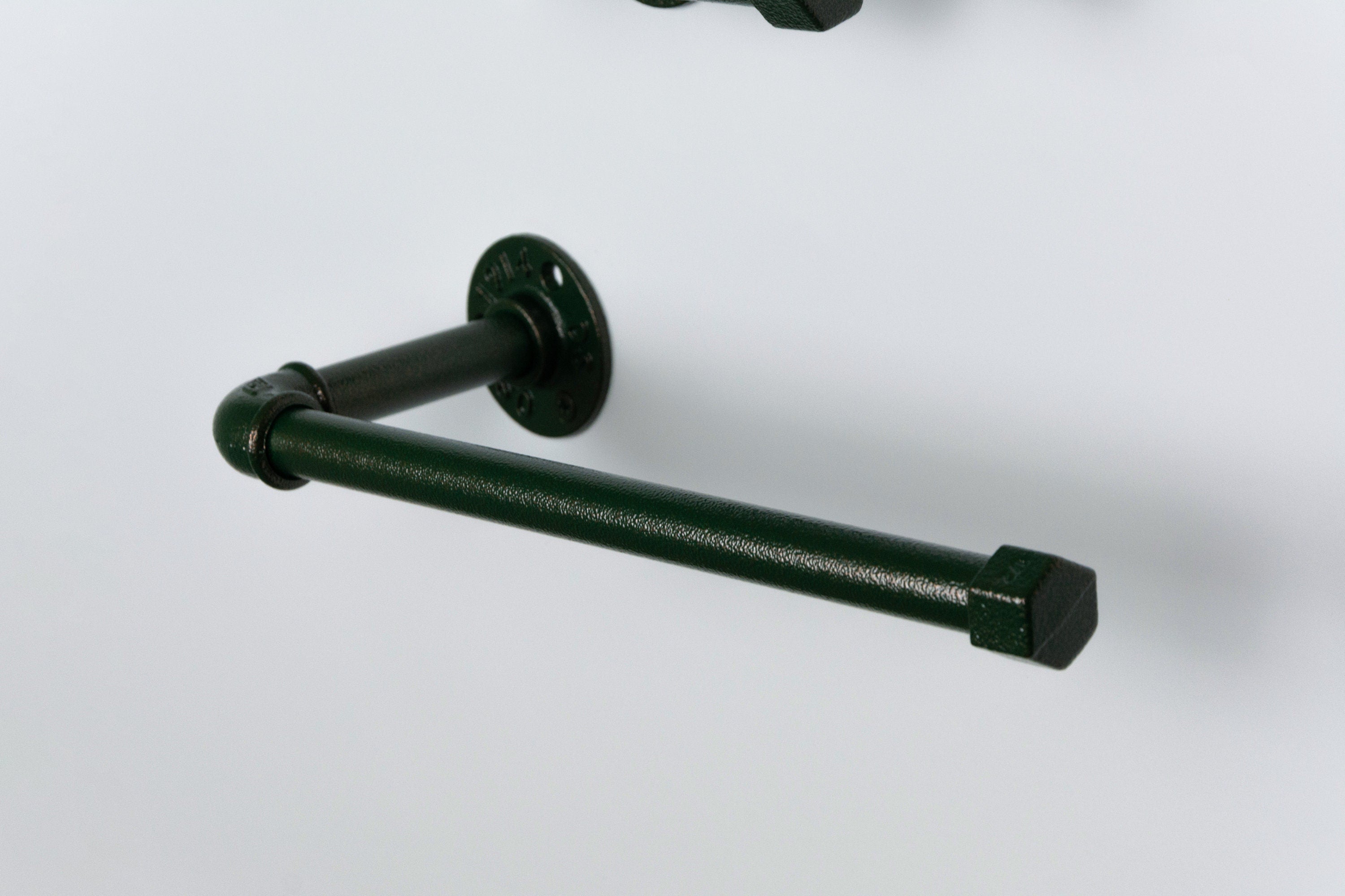 Antique Towel Holder, Antique Toilet Paper Holder - Antique Green Copper Farmhouse Bathroom Hardware