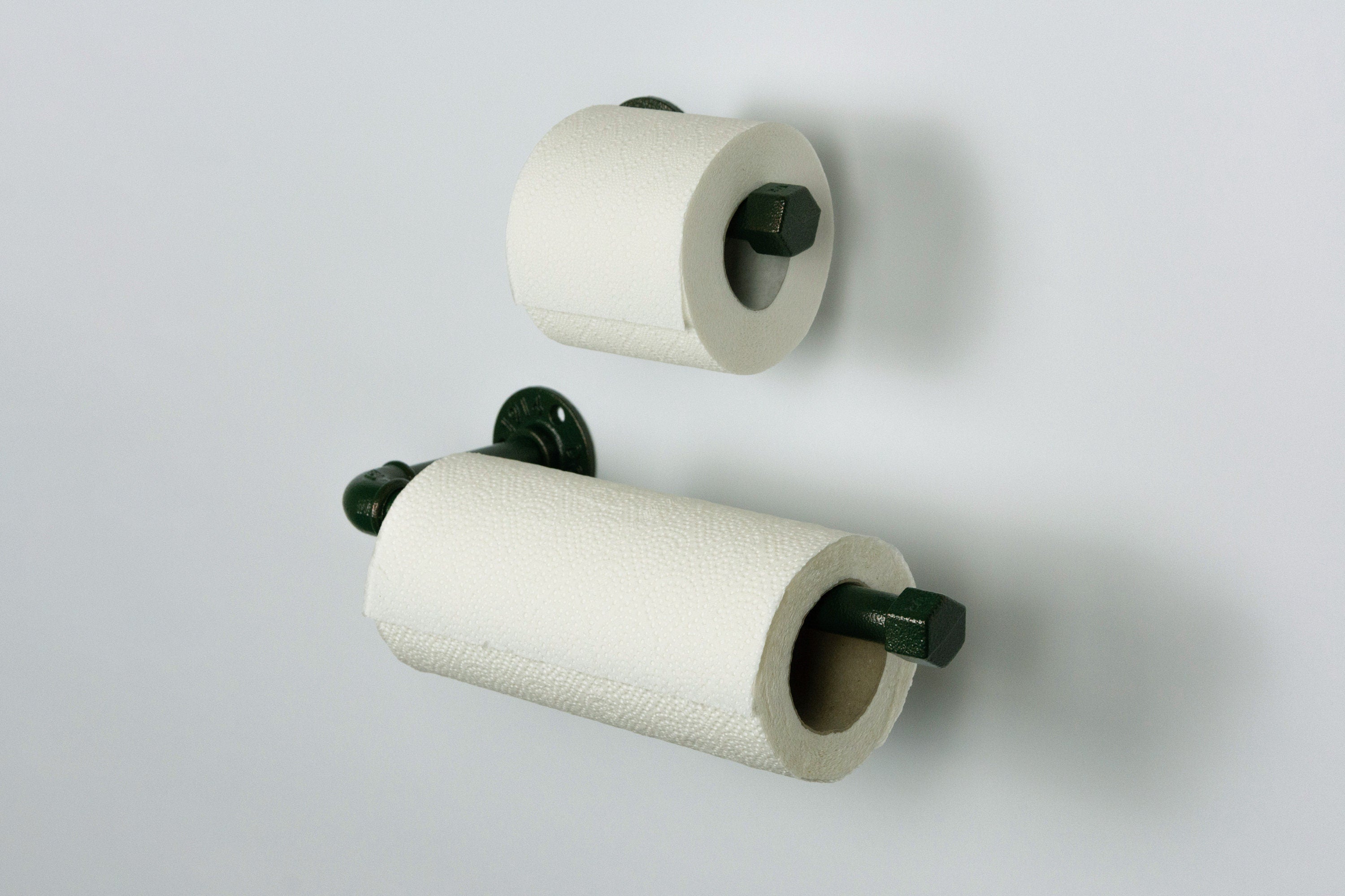 Antique Towel Holder, Antique Toilet Paper Holder - Antique Green Copper Farmhouse Bathroom Hardware