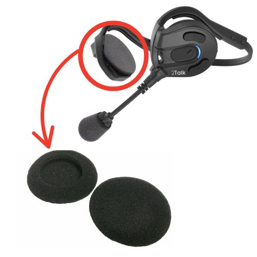 Replacement Foam Earpiece Covers for 2Talk and SPH10 Headsets