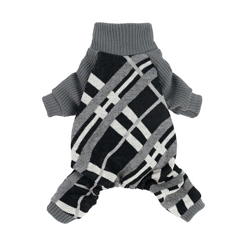 Black Argyle Pajamas