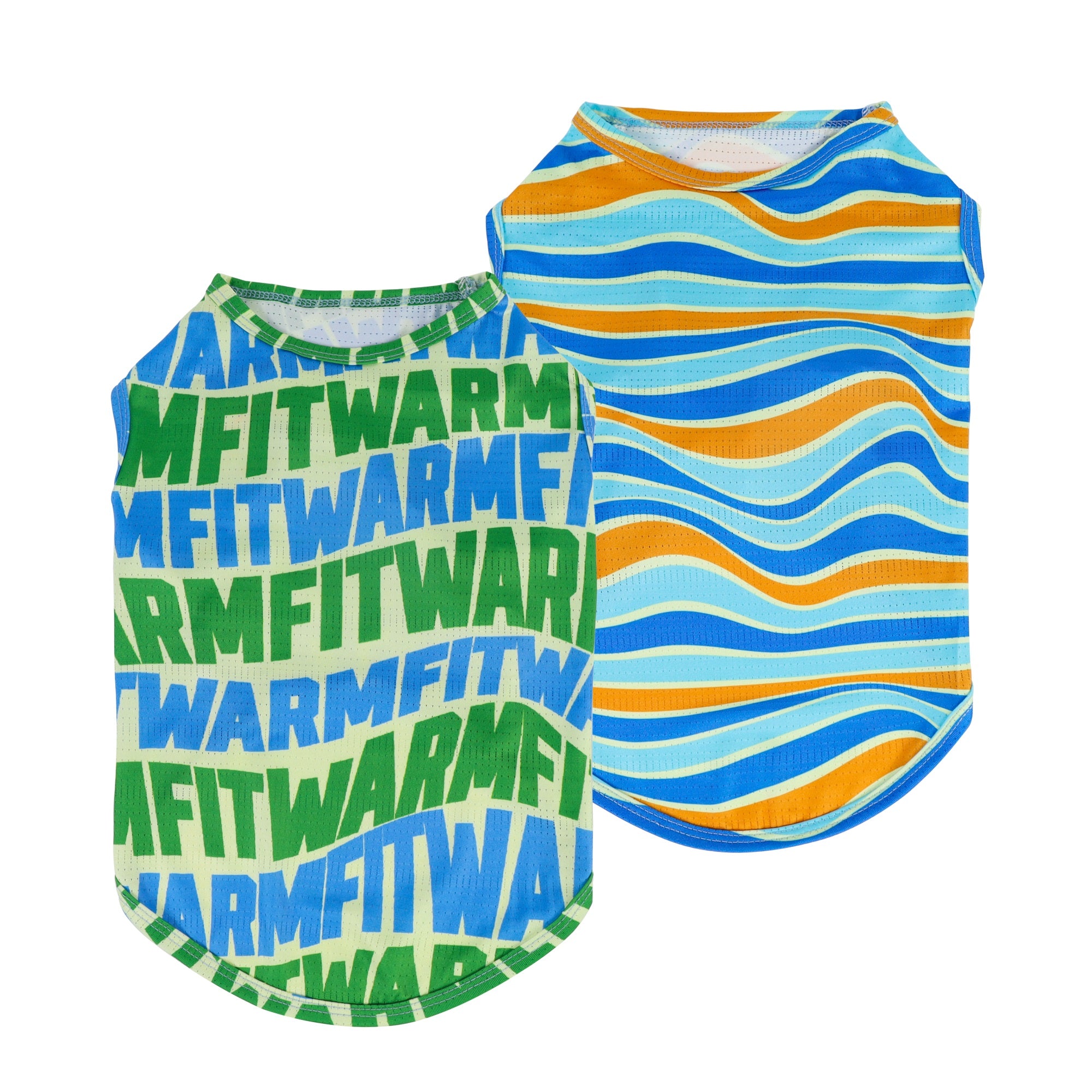 2-Pack Abstract Lightwight T-Shirt Blue