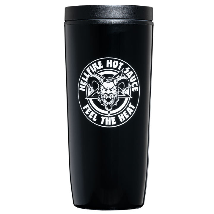 Custom Insulated Aluminum Hellfire Tumbler Red