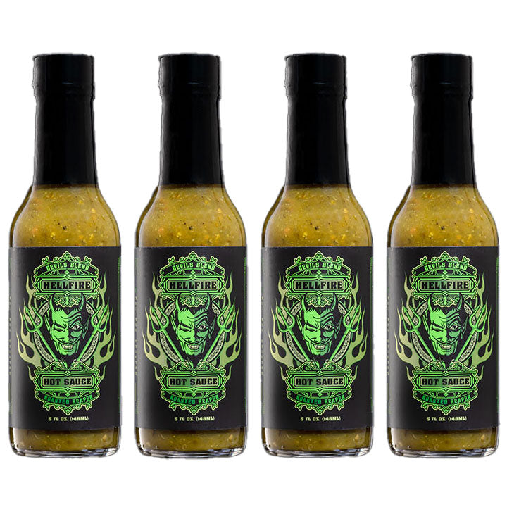 Devil’s Blend Roasted Reaper Hot Sauce 4 Pack