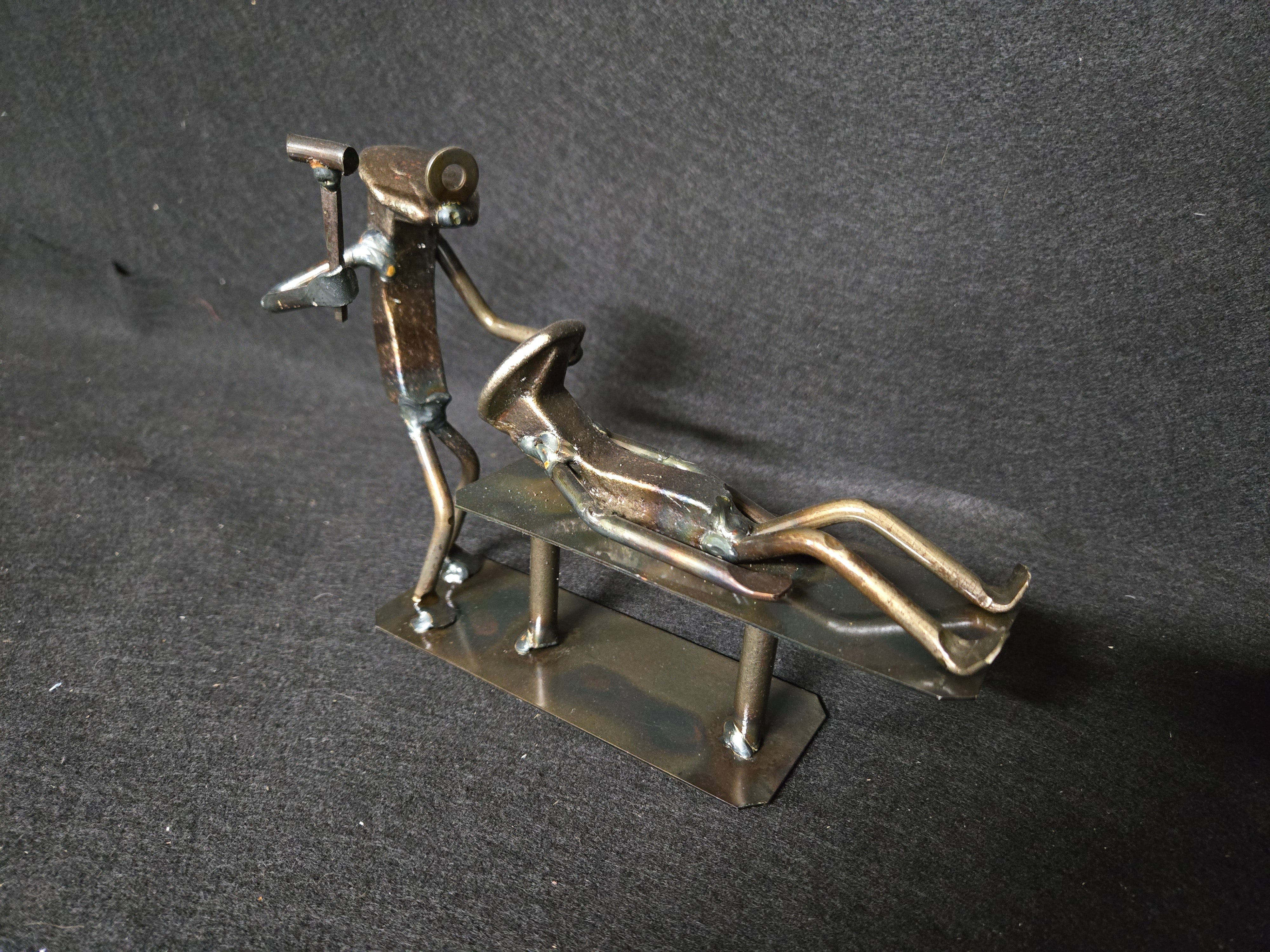 Anesthesiologist - Railroad Spike Figurine