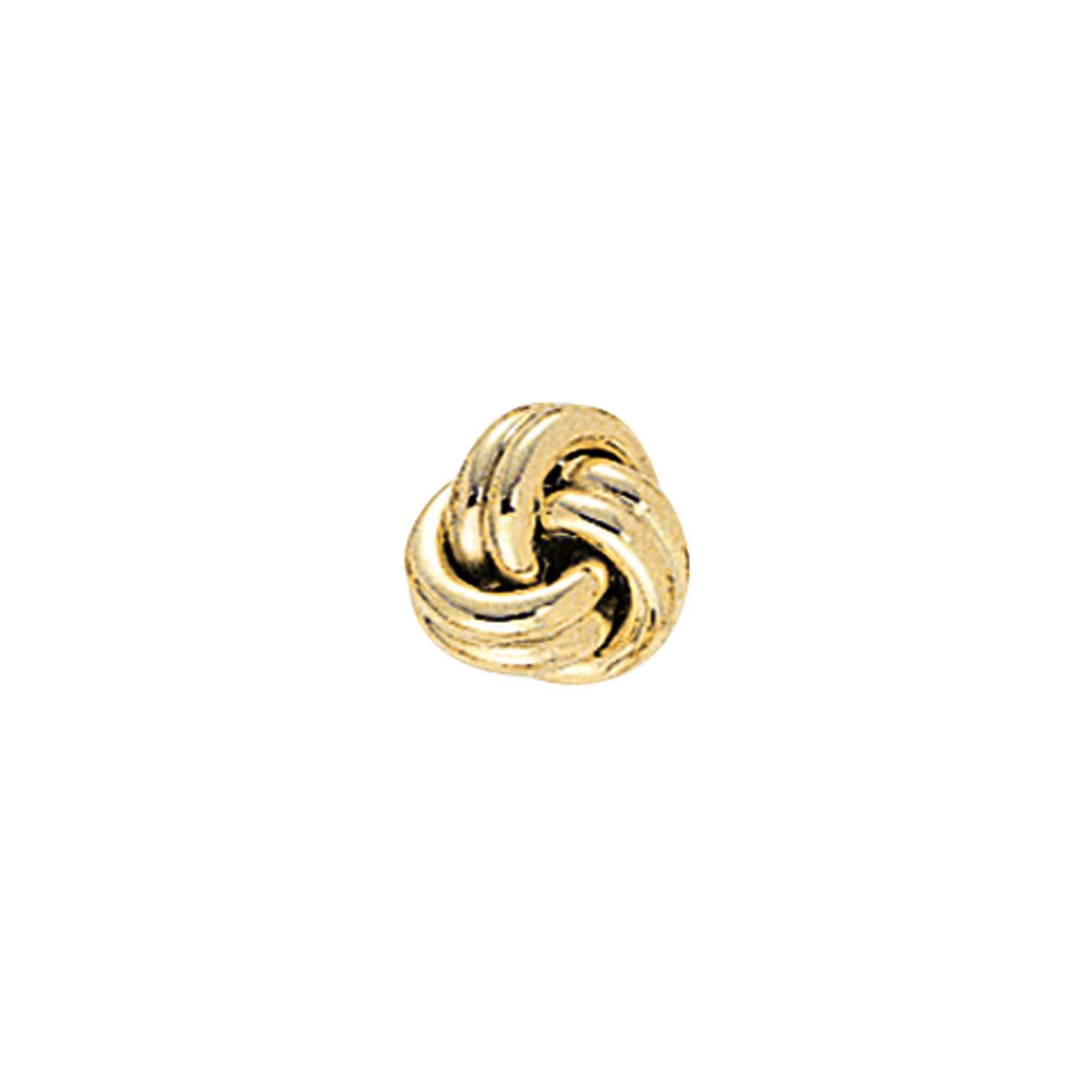 14k Gold Love Knot Tie Tack