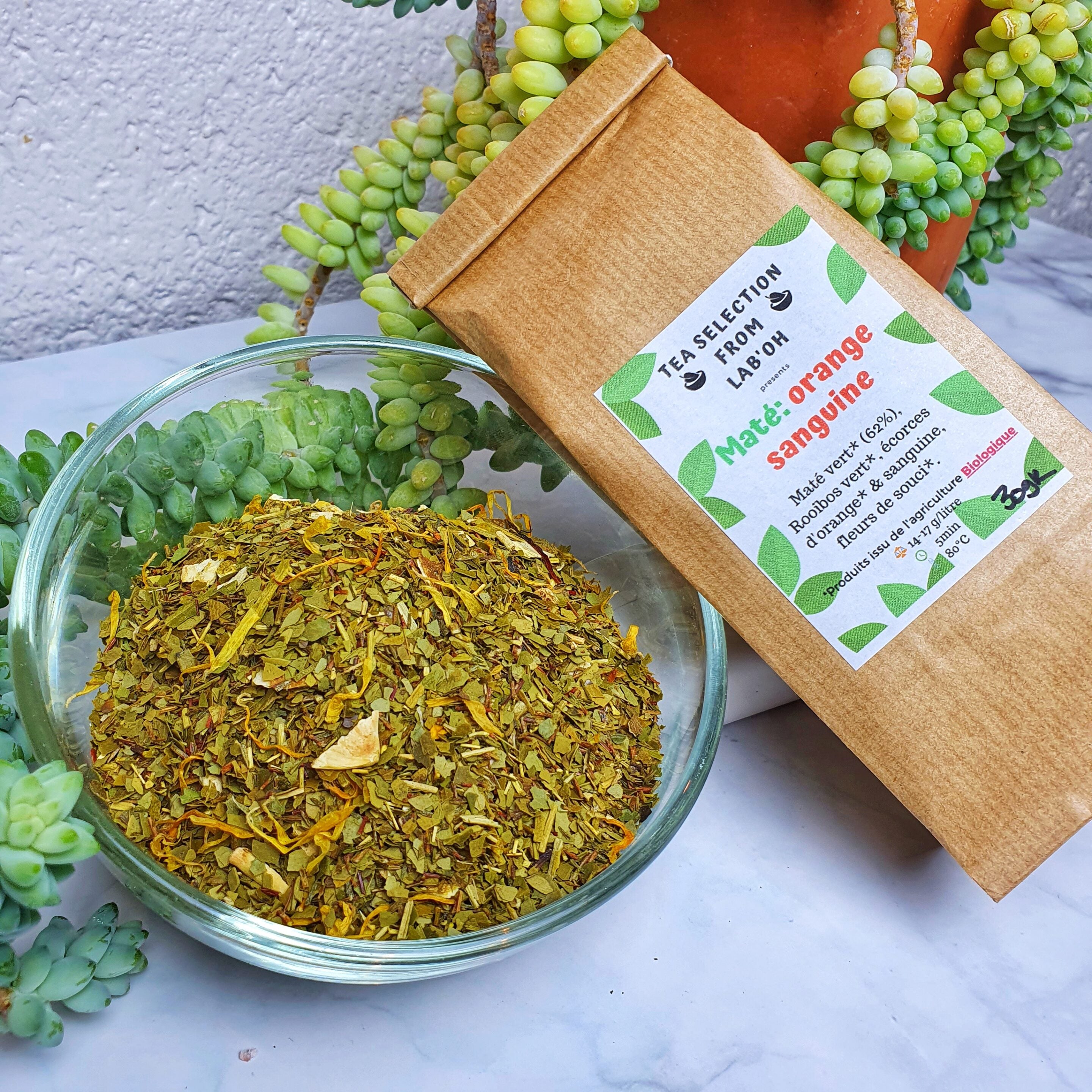 Maté: orange sanguine