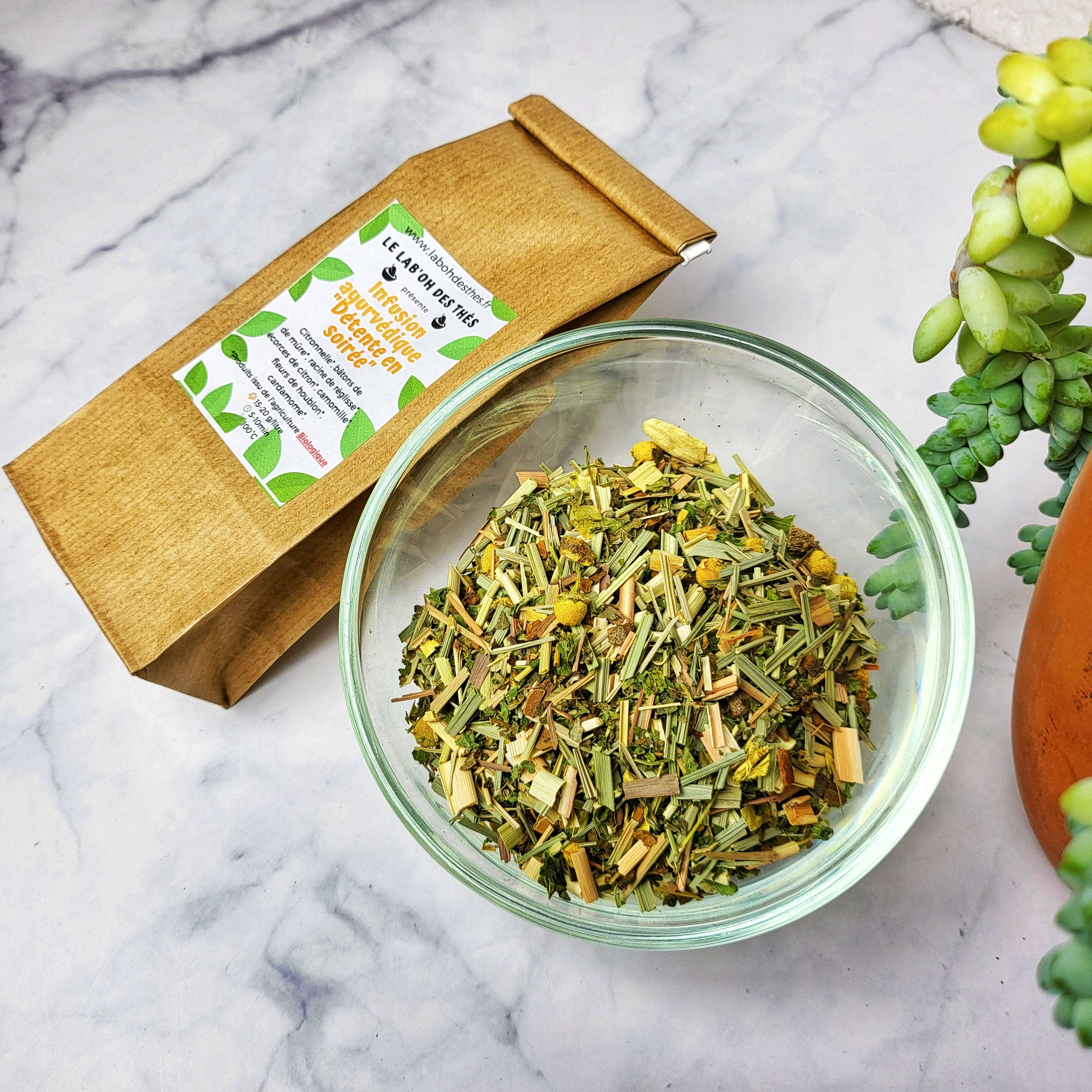 Infusion ayurvédique "Détente en soirée"