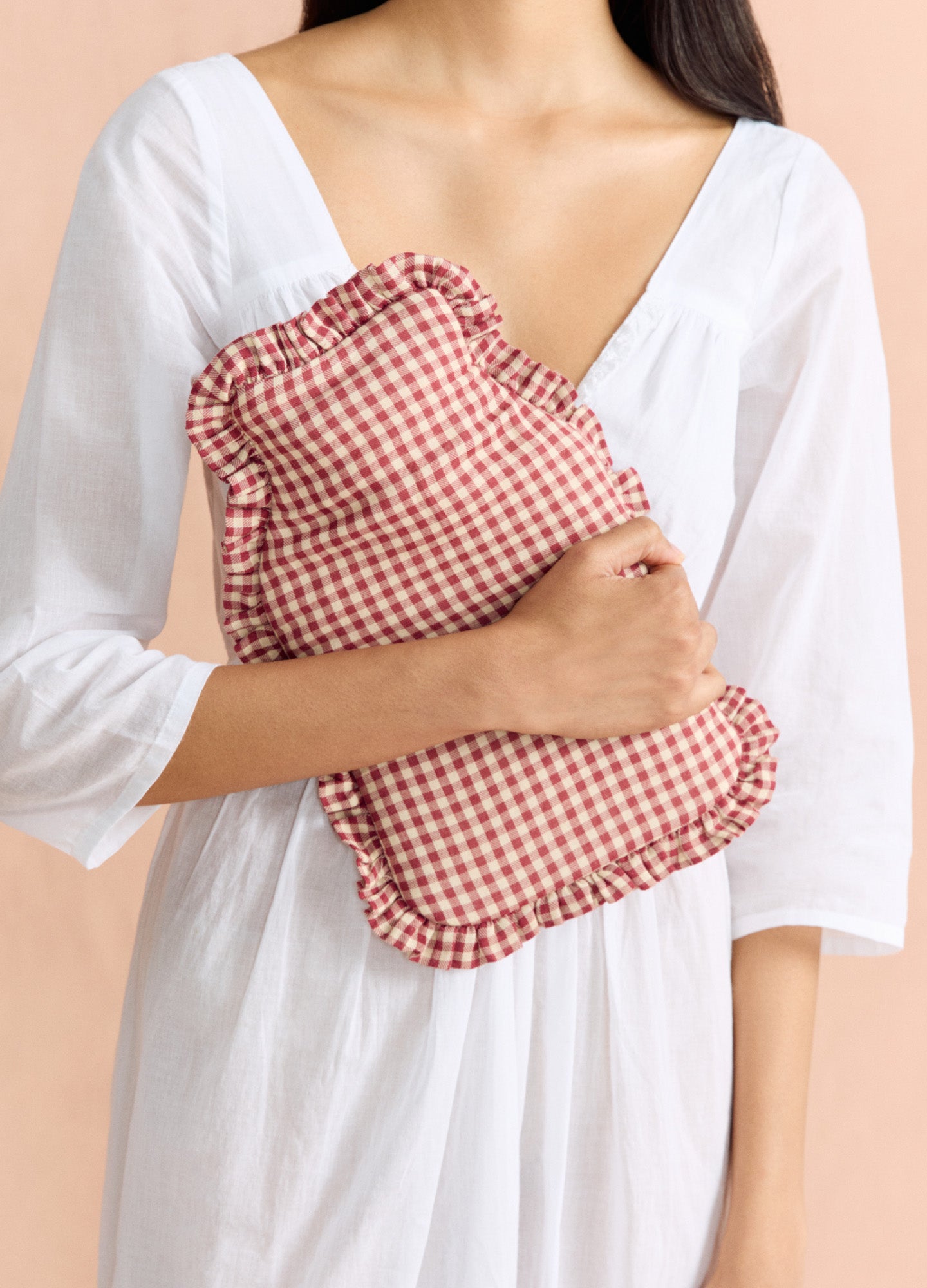 Hottie - Rust Gingham