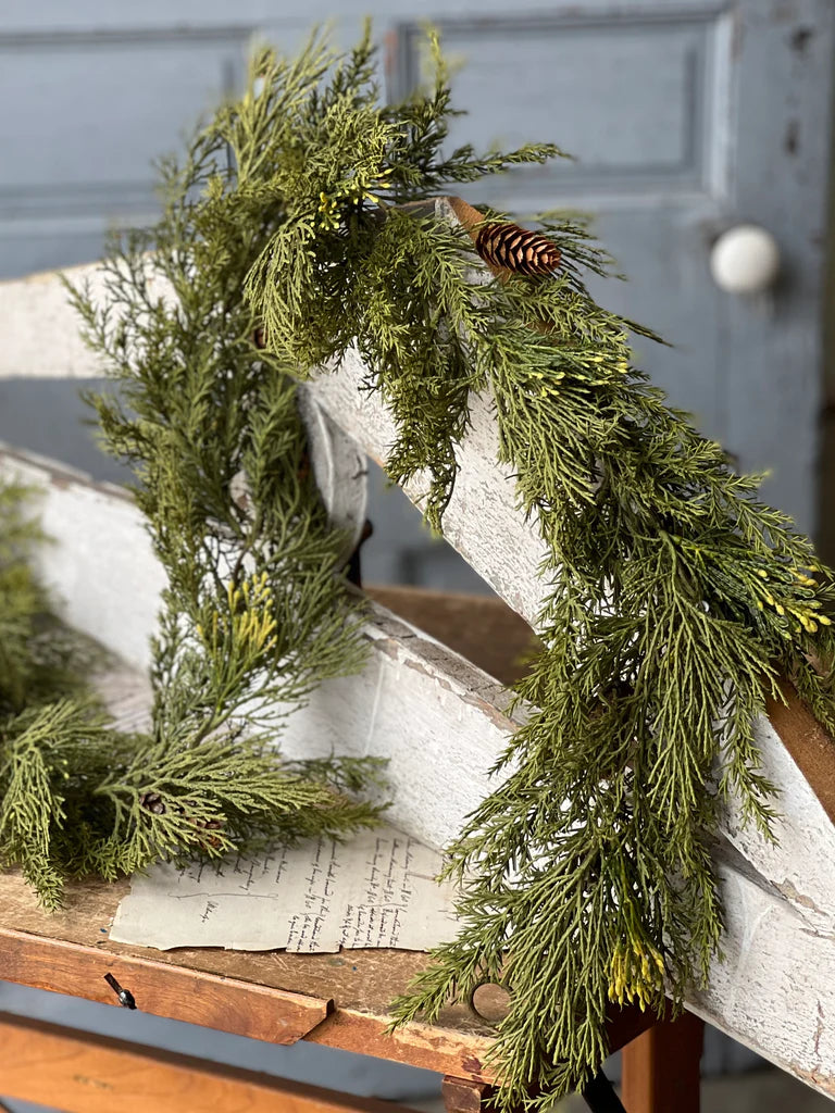 6' Alpine Cedar Garland