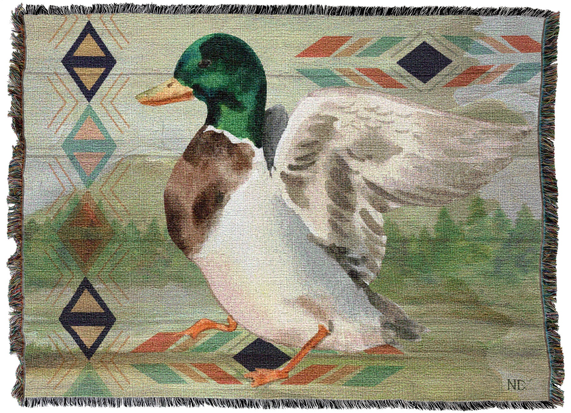 Animals Lodge 1 Throw