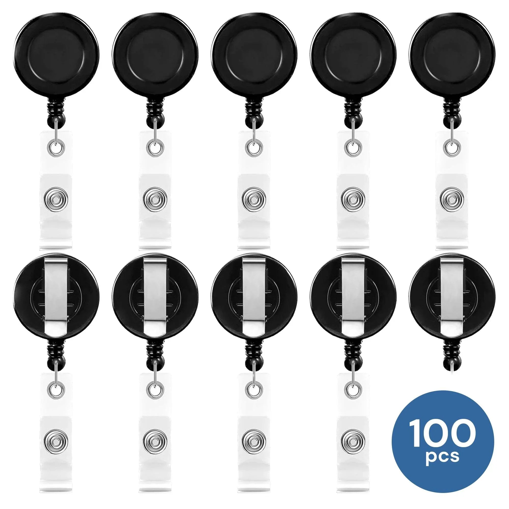 Badge Reels 100 Pack
