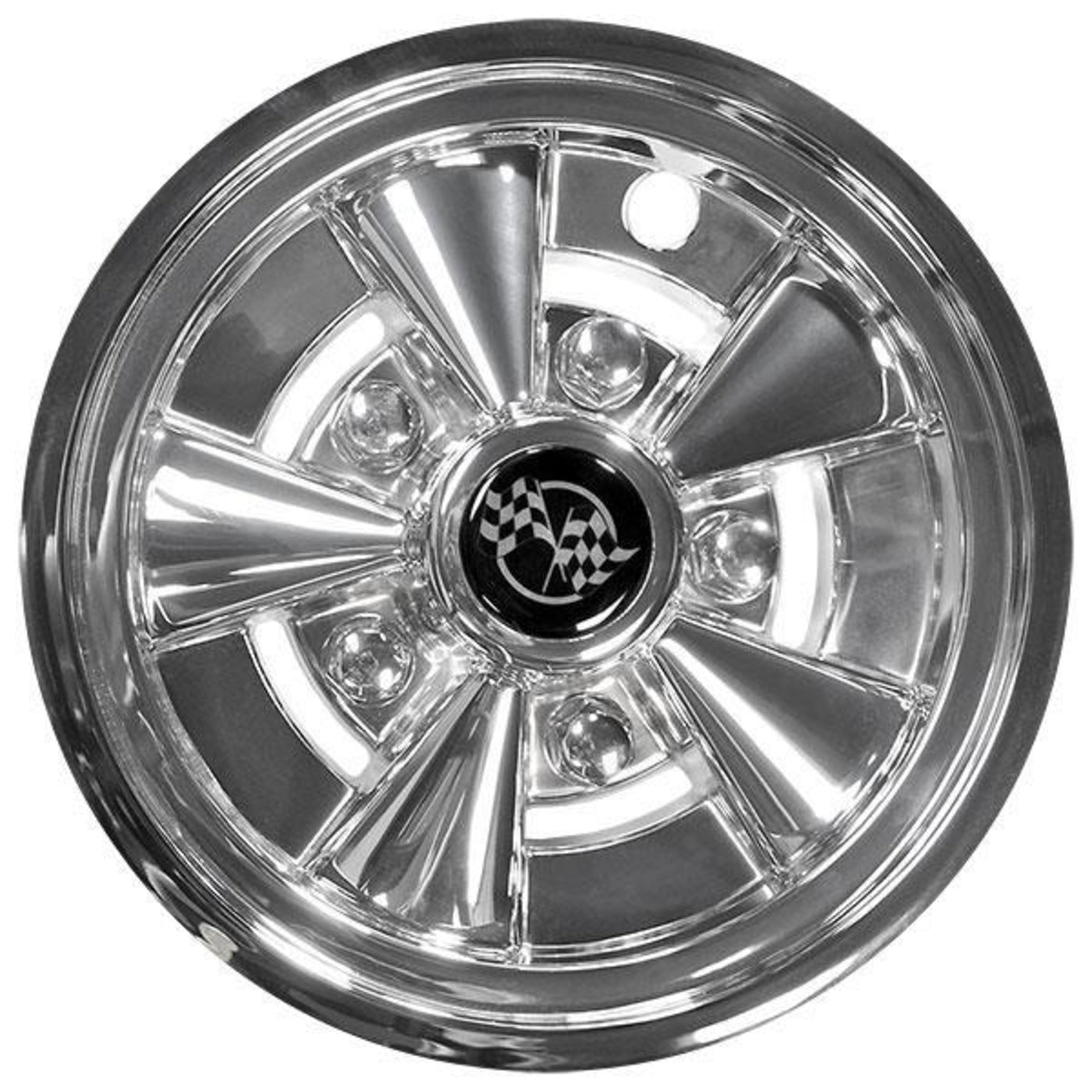 10" Rally Classic Chrome Wheel Cover (Universal Fit)
