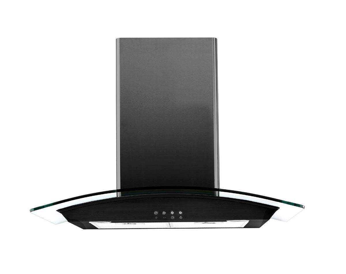 36 Inch 600 CFM Black Wall Mount Range Hood - VICTORY SV400D