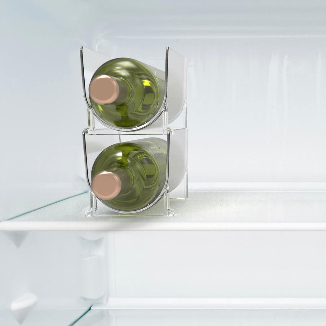 2 X Wine Stash Fridge Stackable Wine or Drink Bottle Holder
