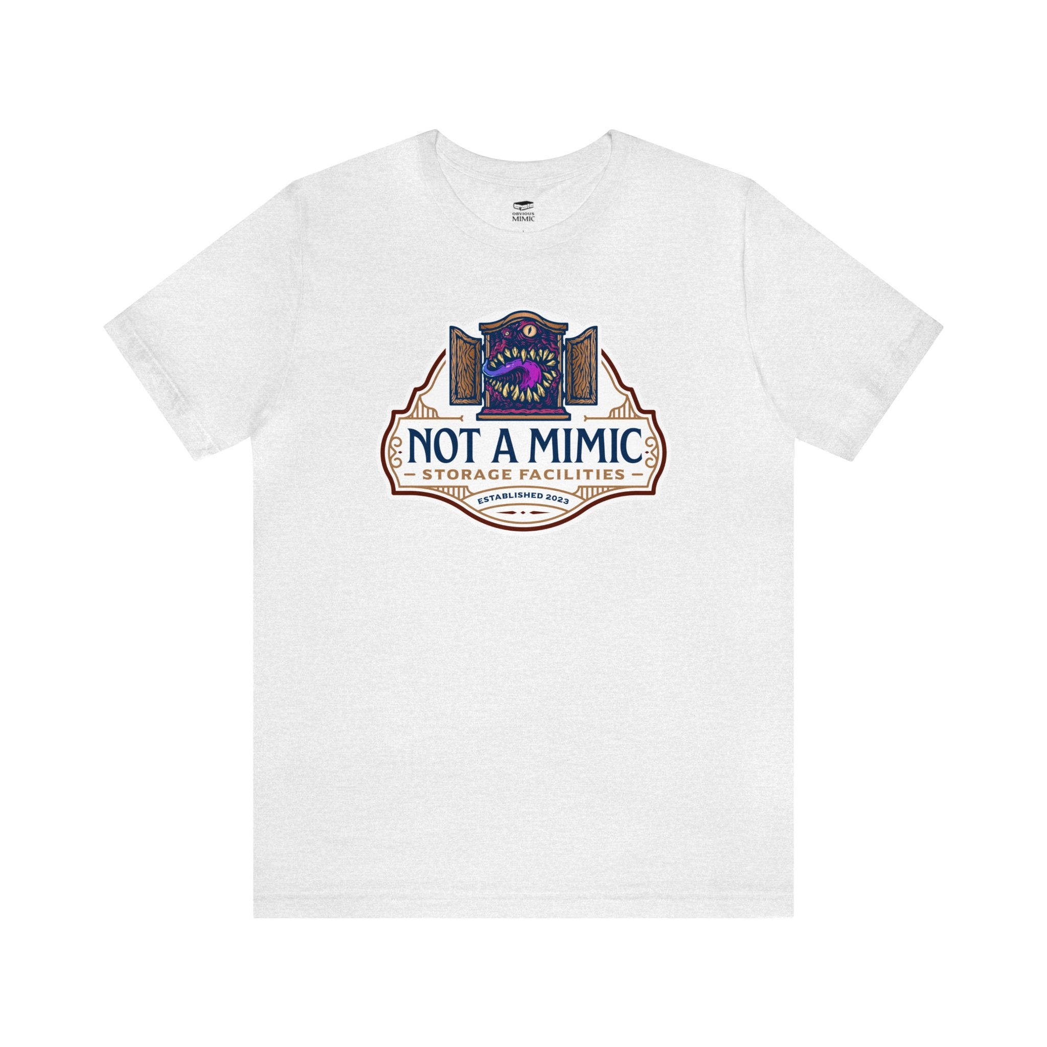 Not a Mimic Storage Facilities | Side Hustle Collection | Retail Fit Fantasy Geek Cotton T-shirt