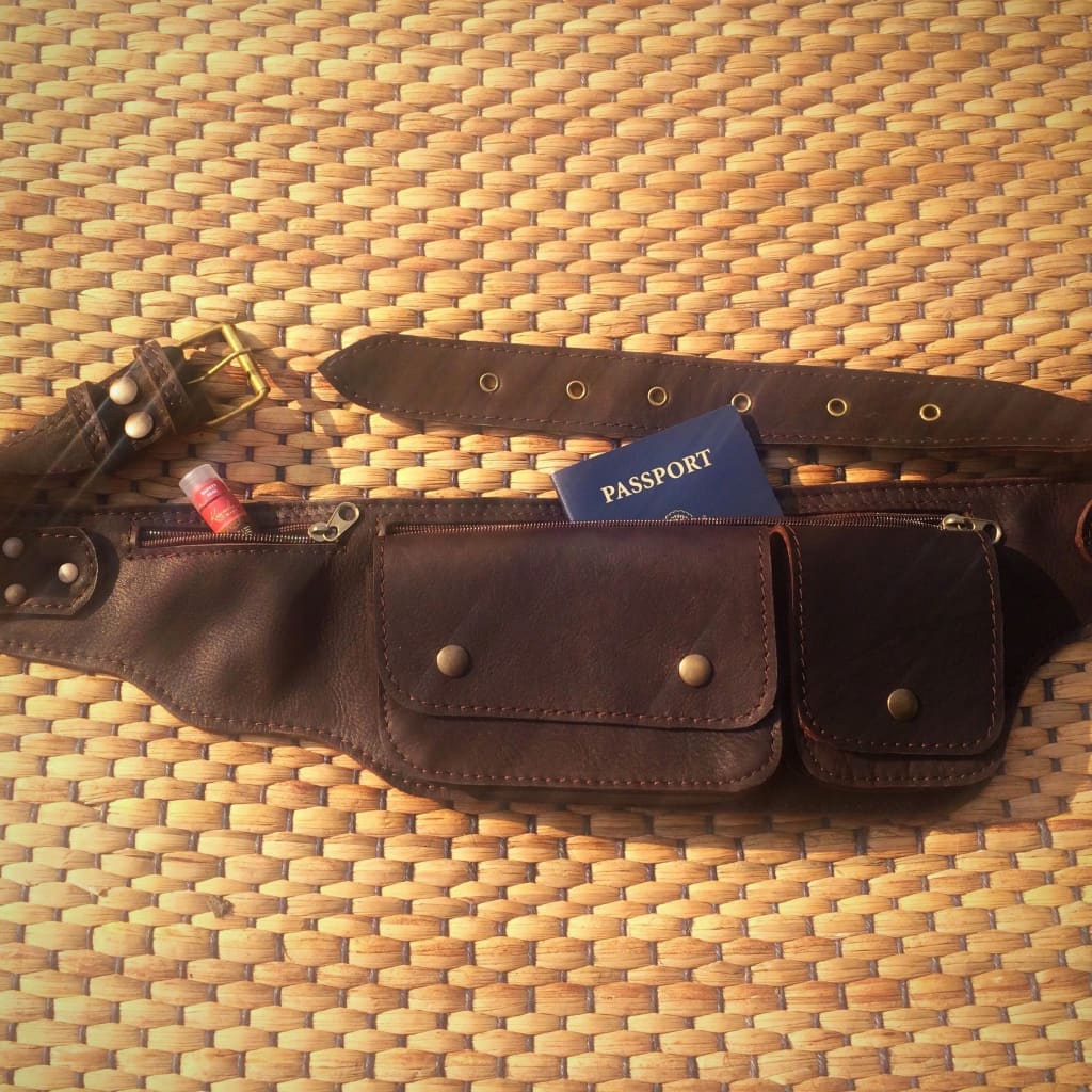 Leather Utility Belt Bag | Fanny Pack | Waist Purse - EXPLORER