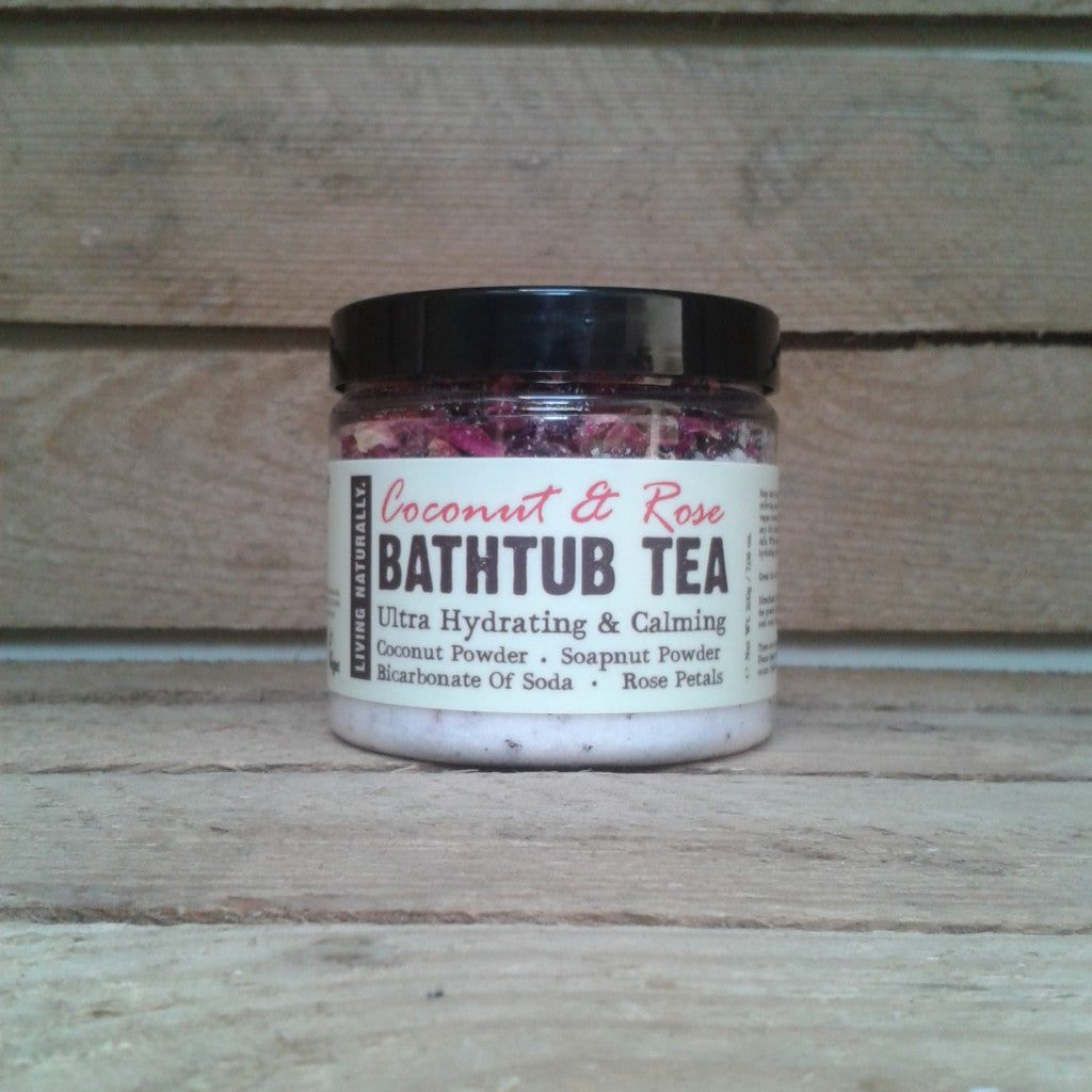 Coconut & Rose Bathtub Tea 200g