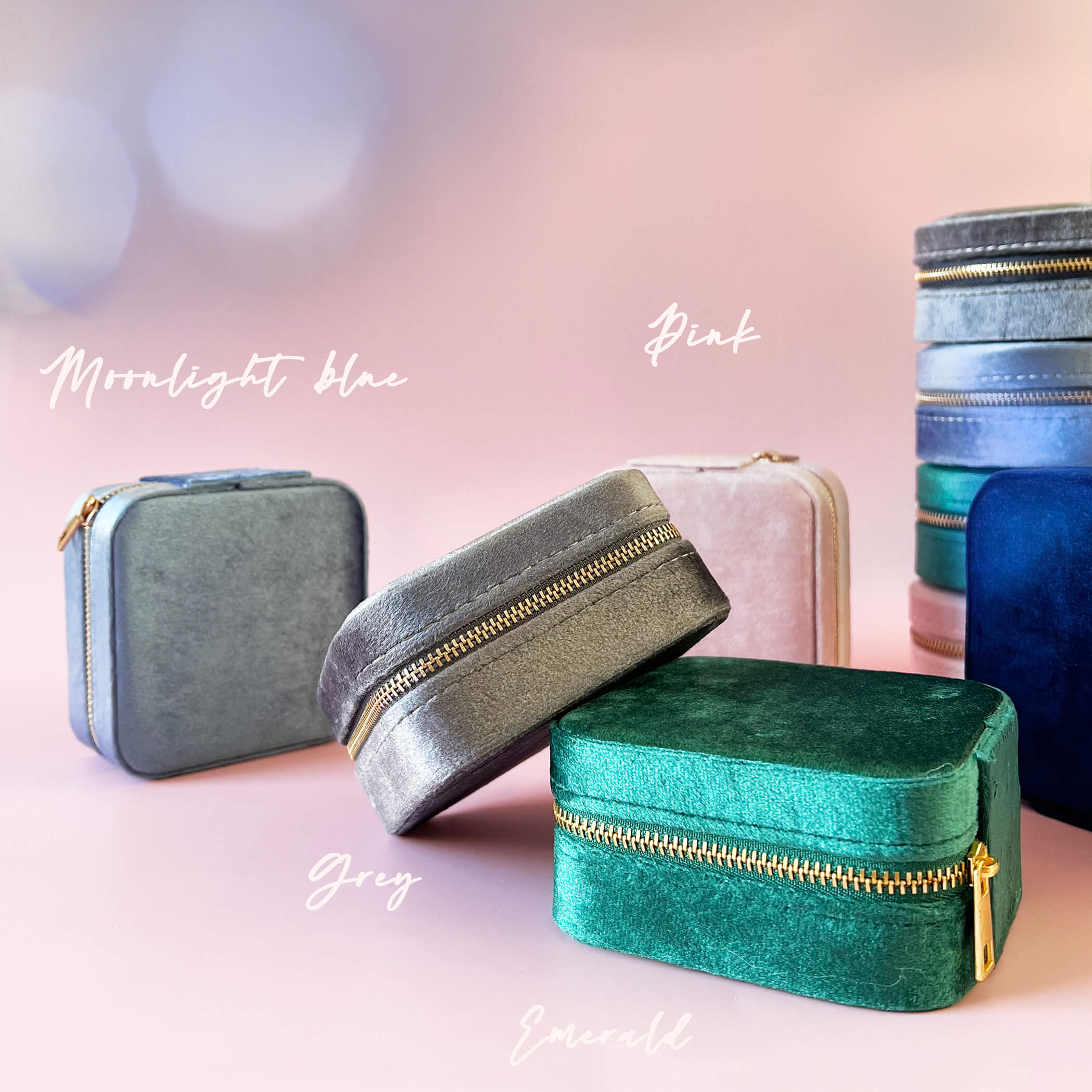 'Bridesmaid' 'Maid Of Honour' Square Jewellery Organiser