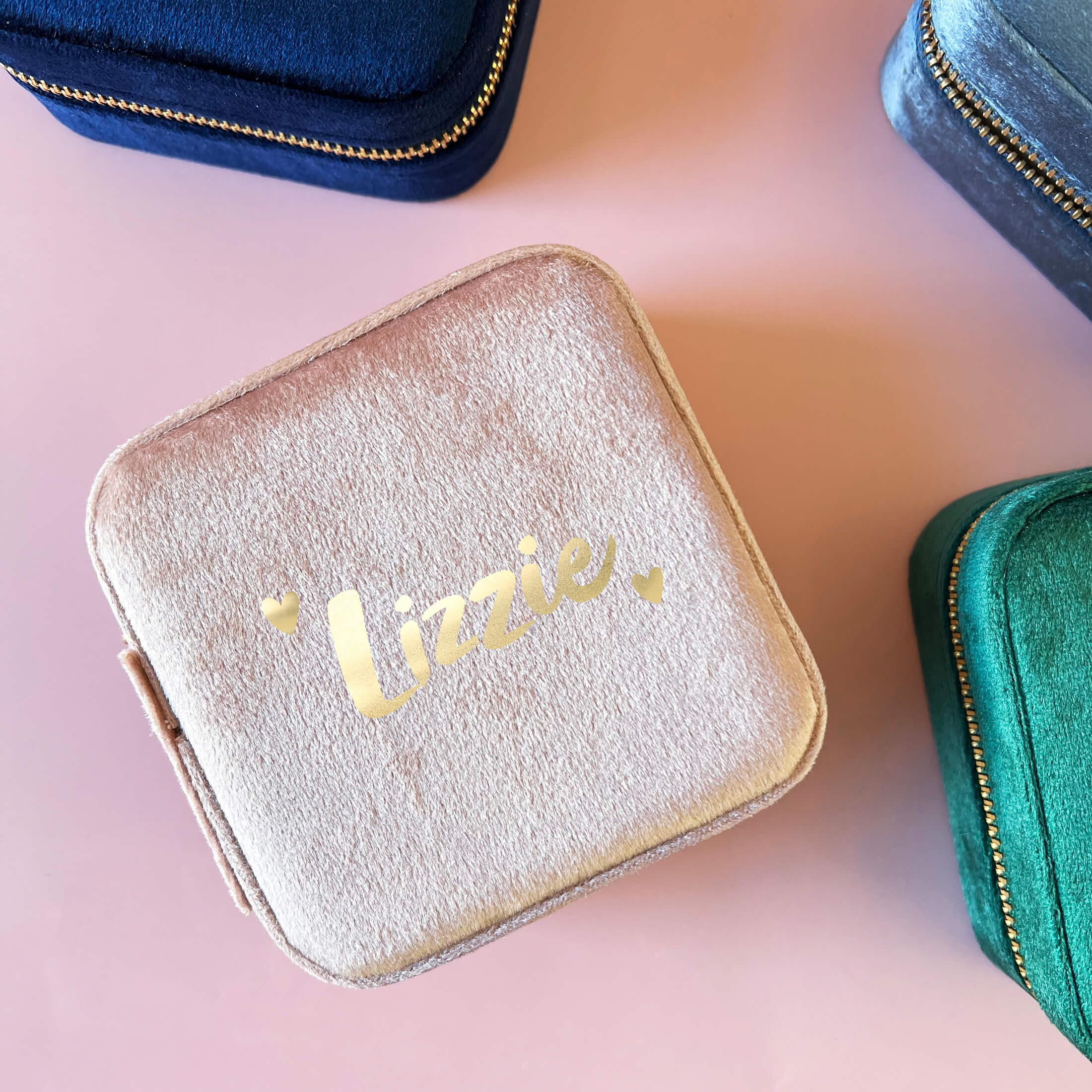 'Bridesmaid' 'Maid Of Honour' Square Jewellery Organiser