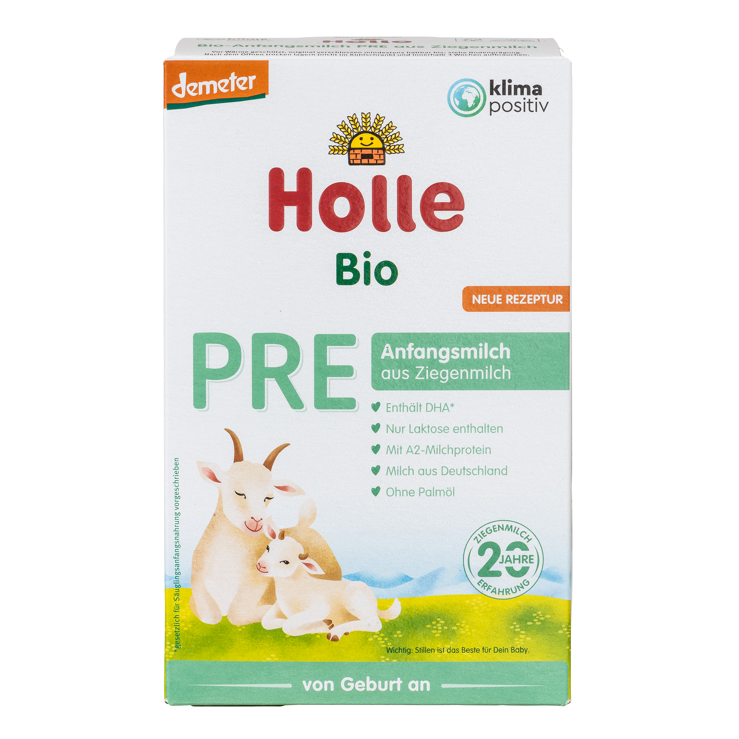 Holle German Stage Pre Goat Milk Baby Formula