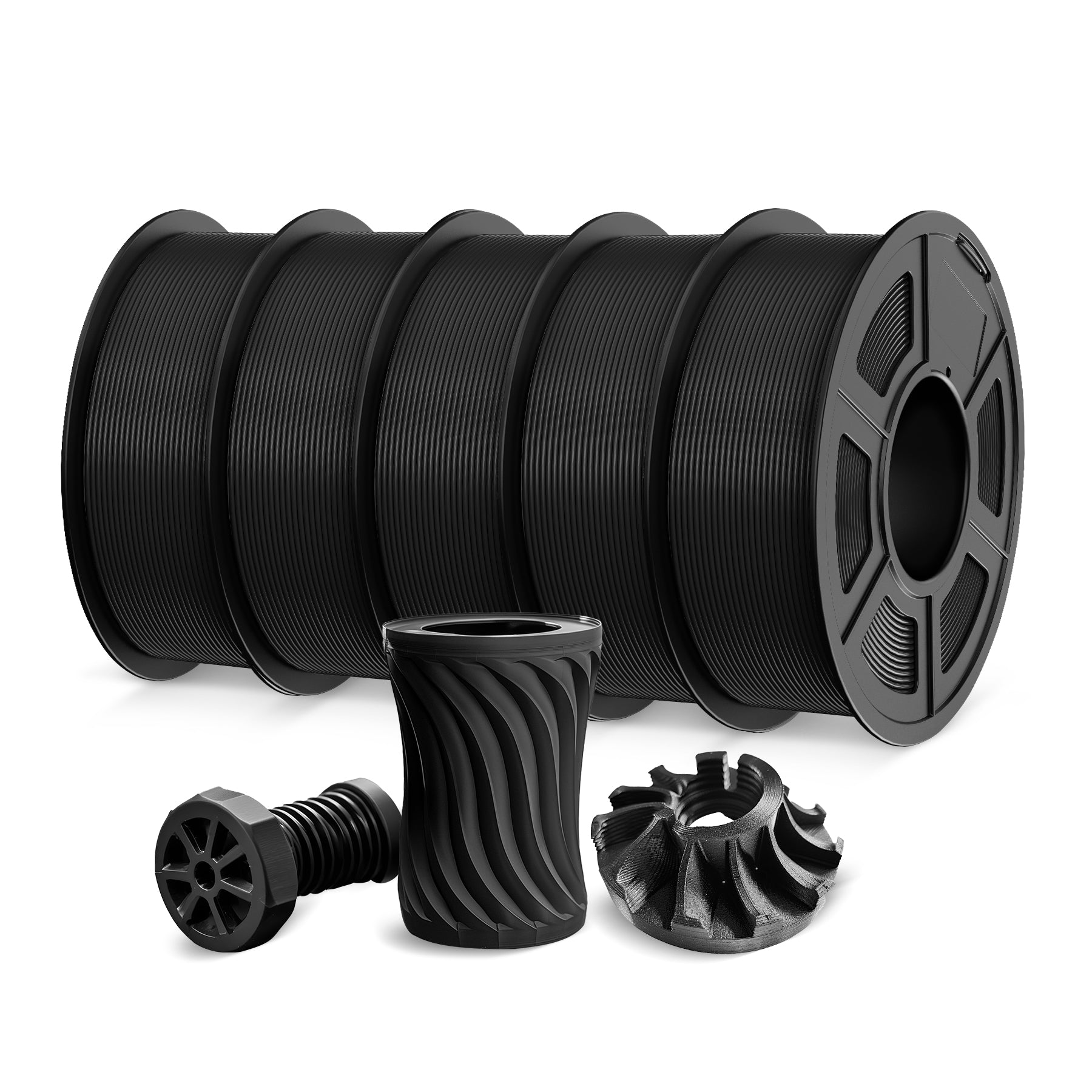 JAYO ABS  1.1KG*5 Rolls 3D Printing Filament Bundle