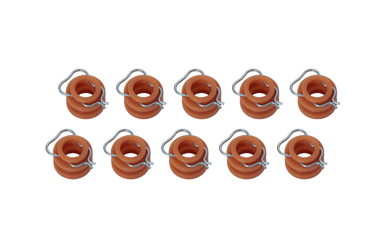 1965-1968 Mustang Front & Quarter Window Regulator Rollers - 10pc