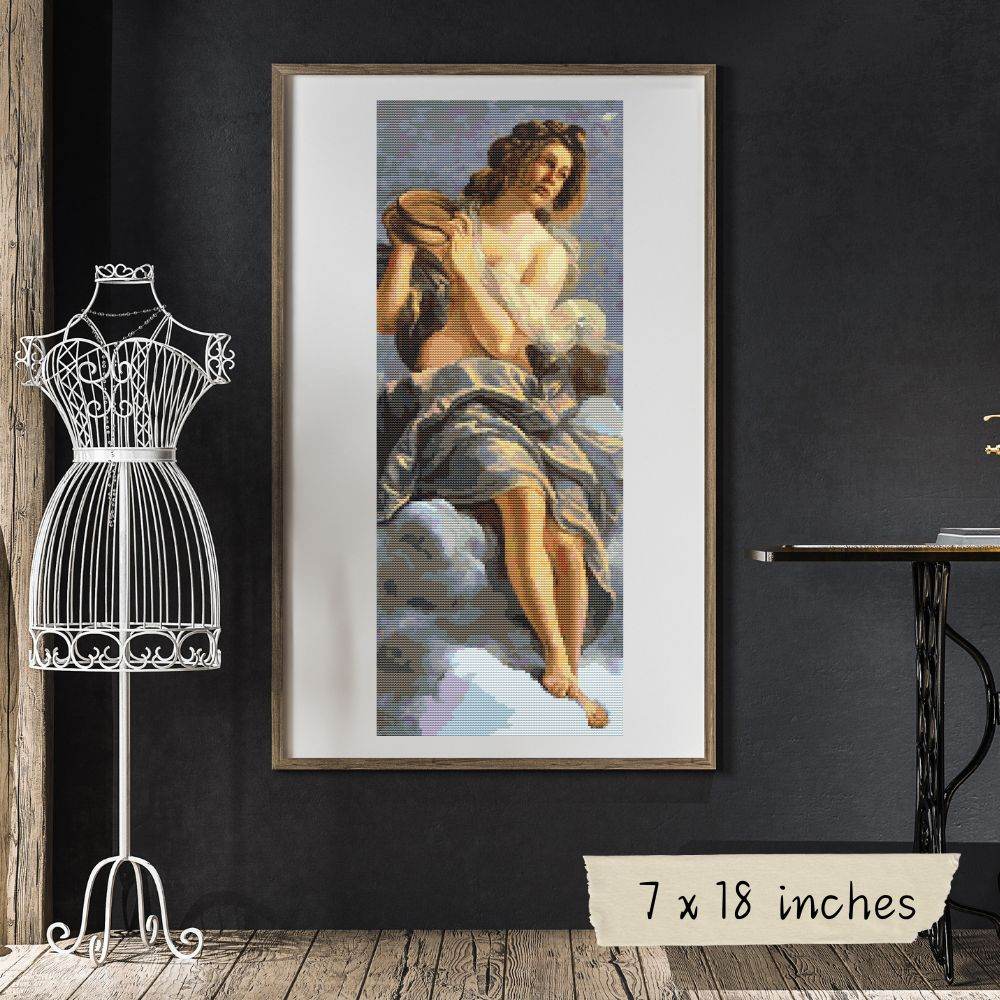 Allegoria dell'Inclinazione (Allegory of Inclination) Cross Stitch Kit