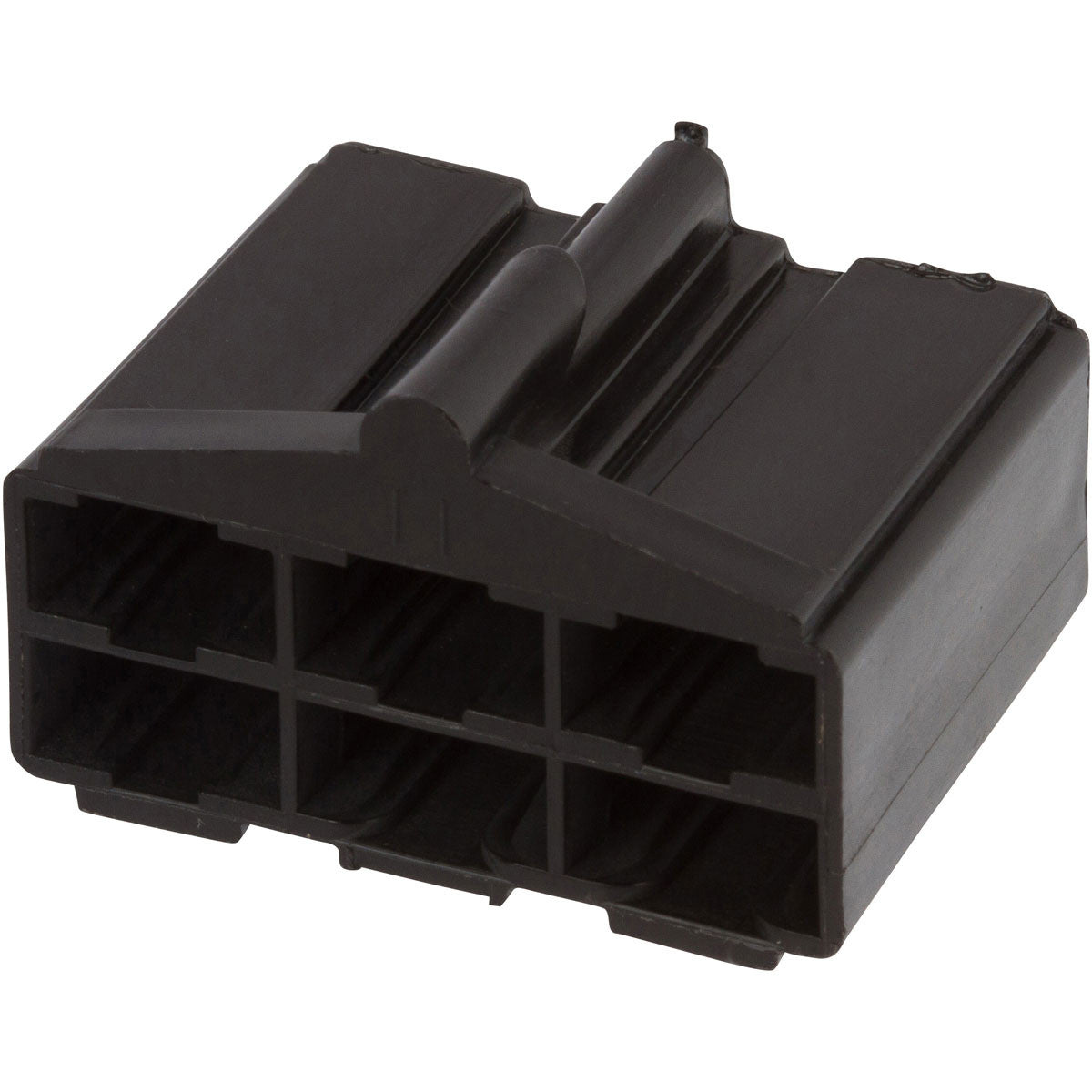 02977044 - Delphi 56 Series Black 6 Way Female Connector