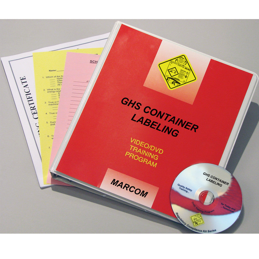 GHS Container Labeling in Construction Environments DVD