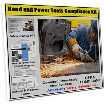 Hand & Power Tools Safety Training Compliance Kit