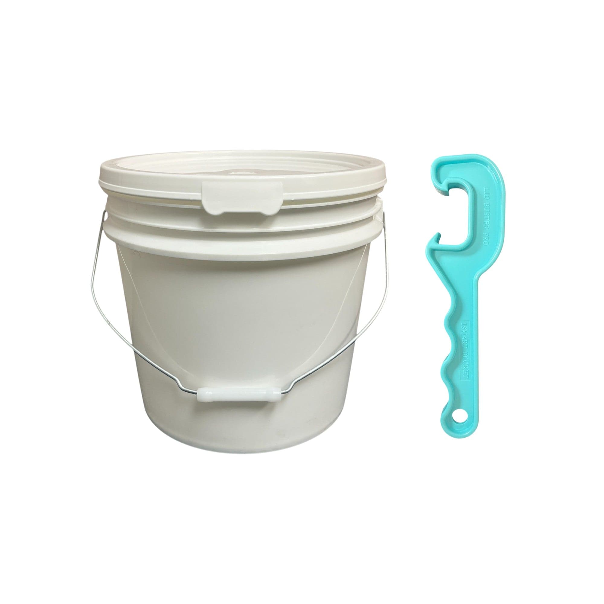Bucket with Bucket Opener Tool