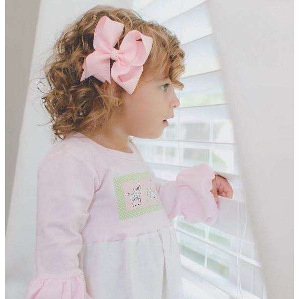 4 inch Solid Color Boutique Hair Bows-