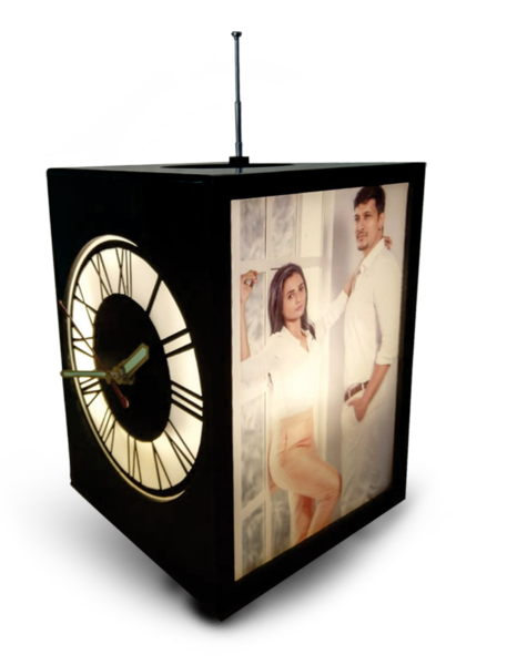 All Rounder - A 4 in 1 speaker, frame, clock and lamp