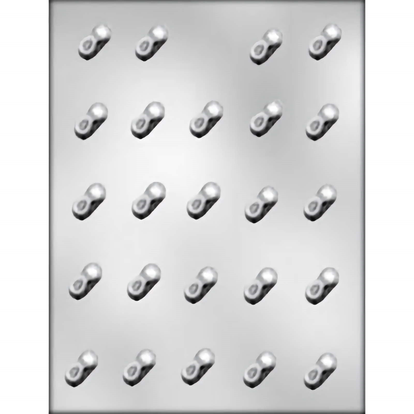 1" Baby Bootie Chocolate Mold