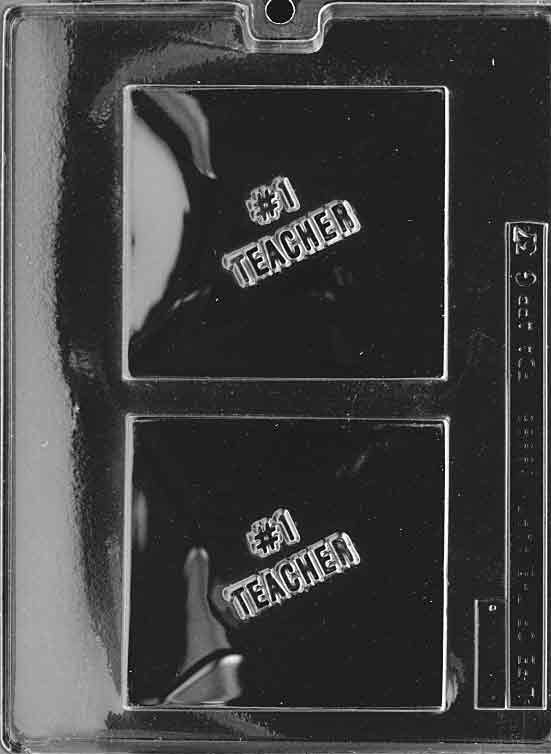 #1 Teacher Chocolate Mold