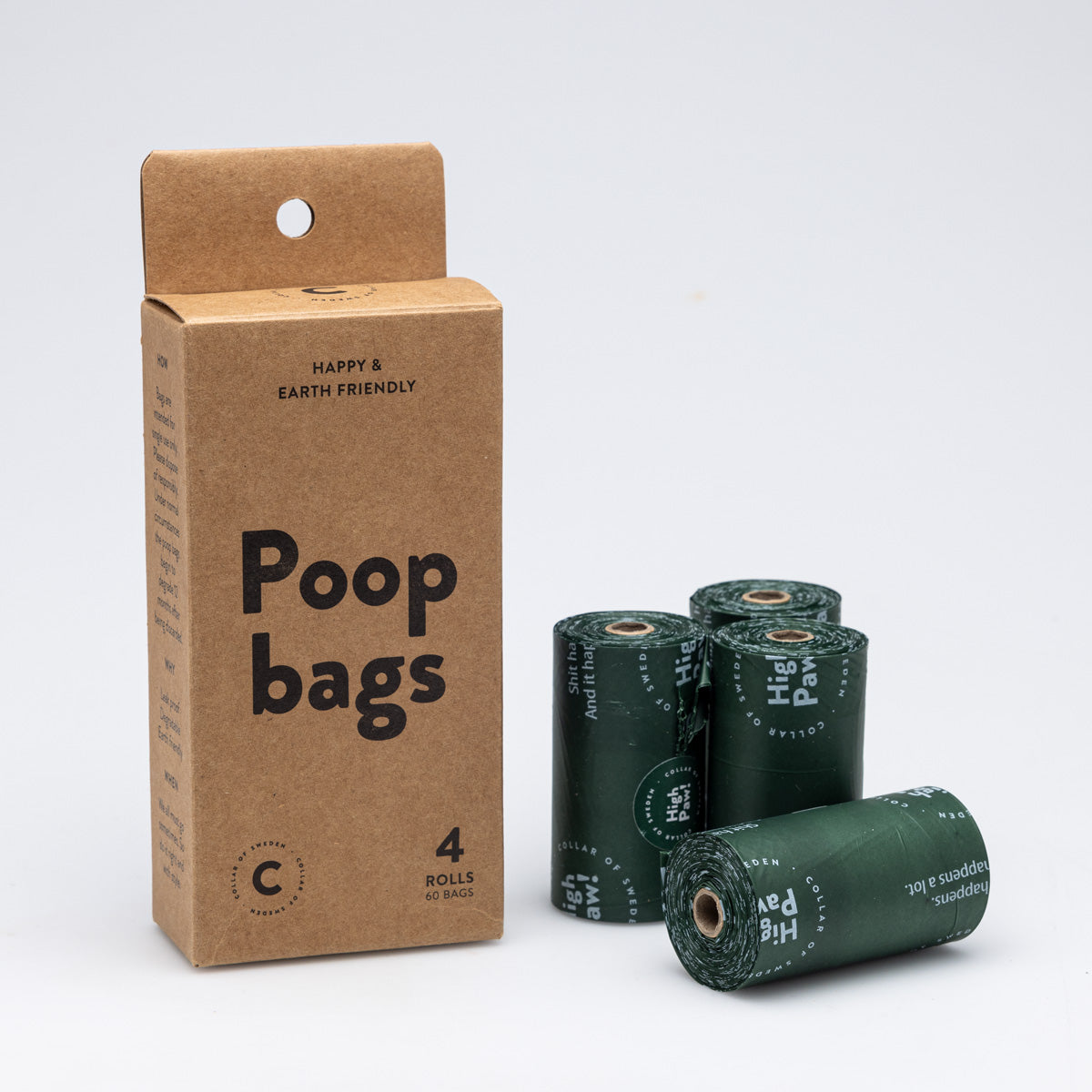 Biodegradable Poop Bags - 60 pcs