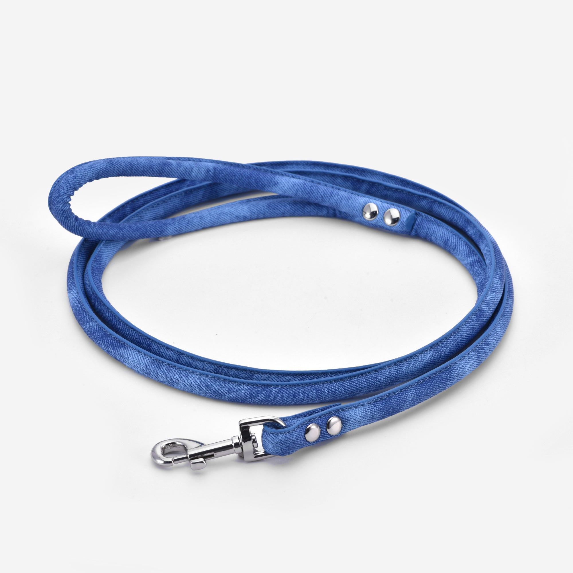 Blue Denim Dog Lead