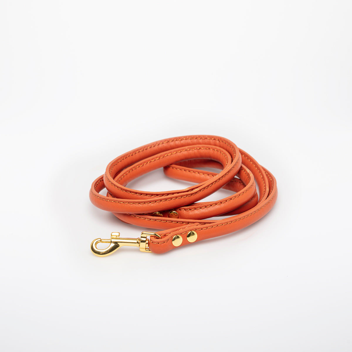 Cognac Dog Lead