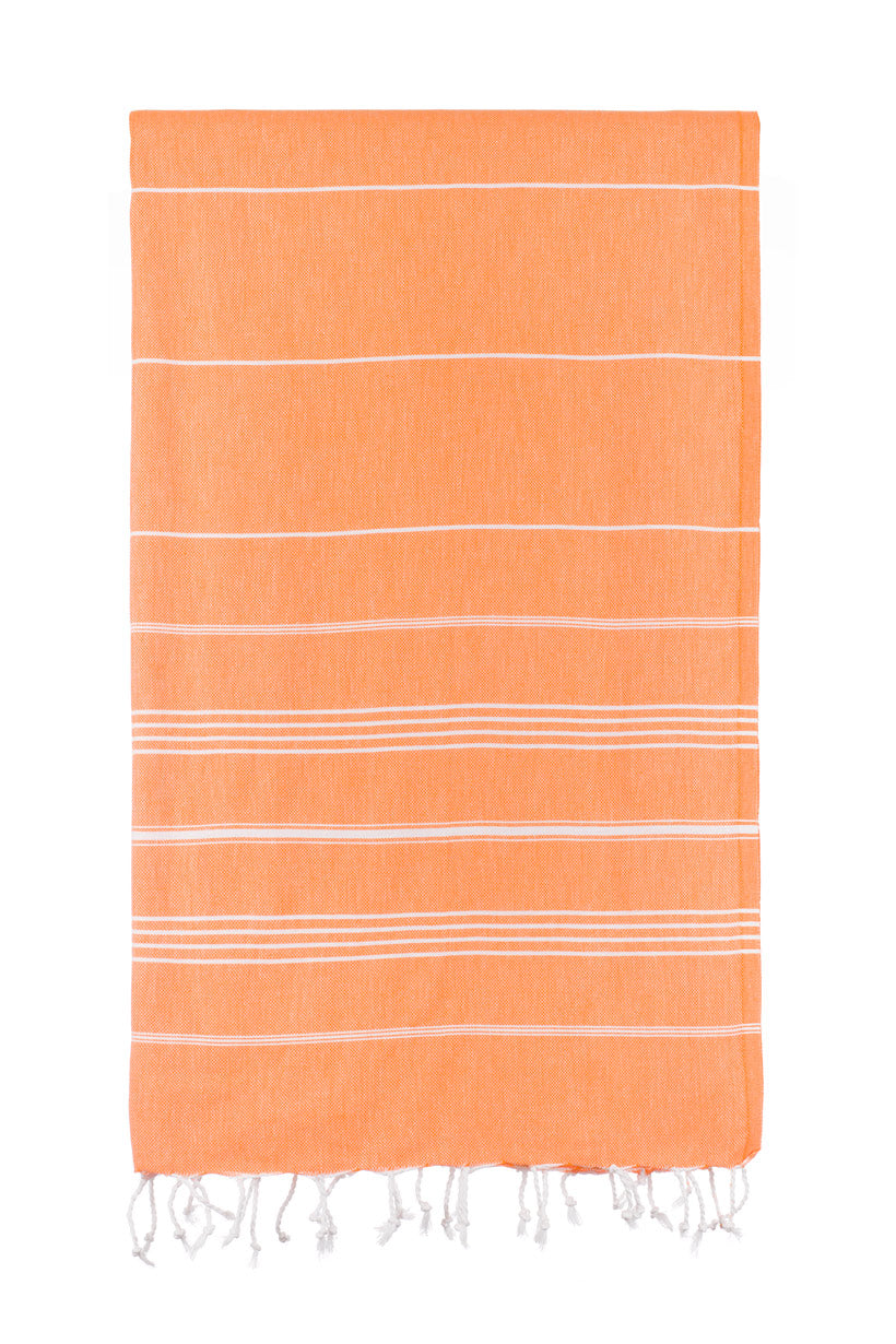 Classic Orange Turkish Towel
