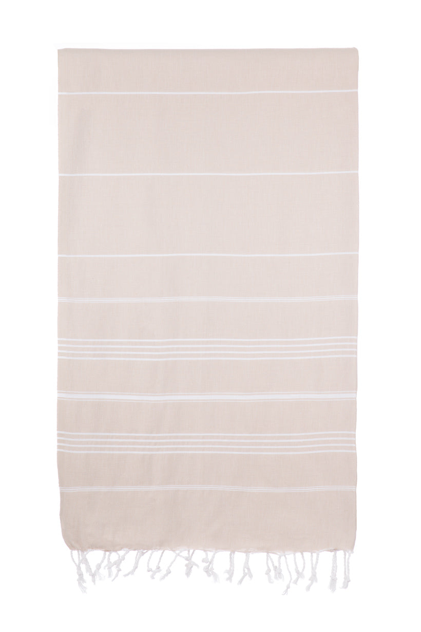 Classic Beige Turkish Towel