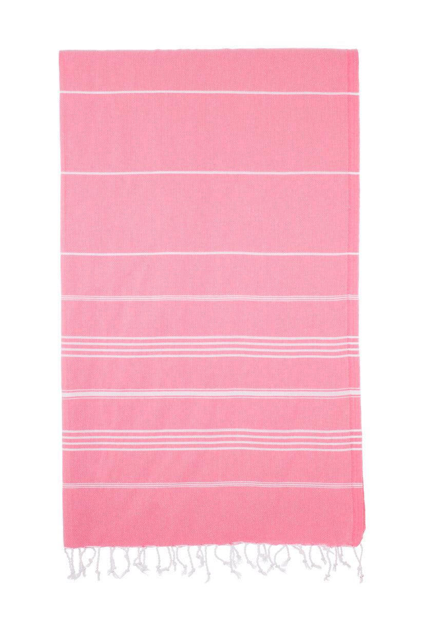 Classic Hot Pink Turkish Towel