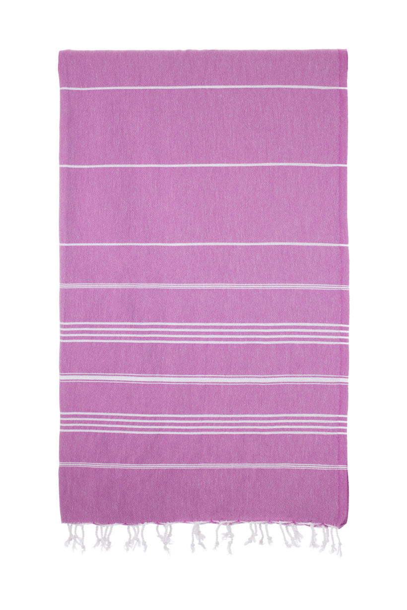 Classic Purple Turkish Towel