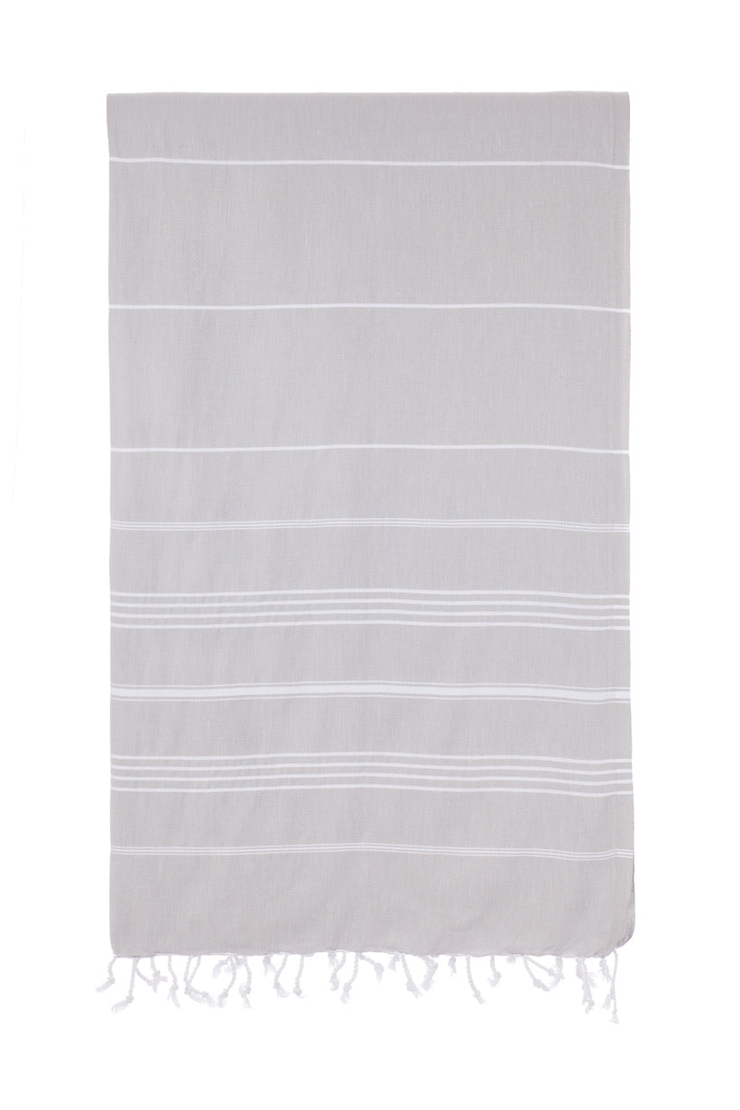 Classic Grey Turkish Towel