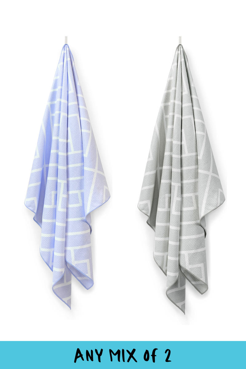 2 Pack Bath Towel Bundle