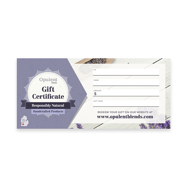 Gift Certificates
