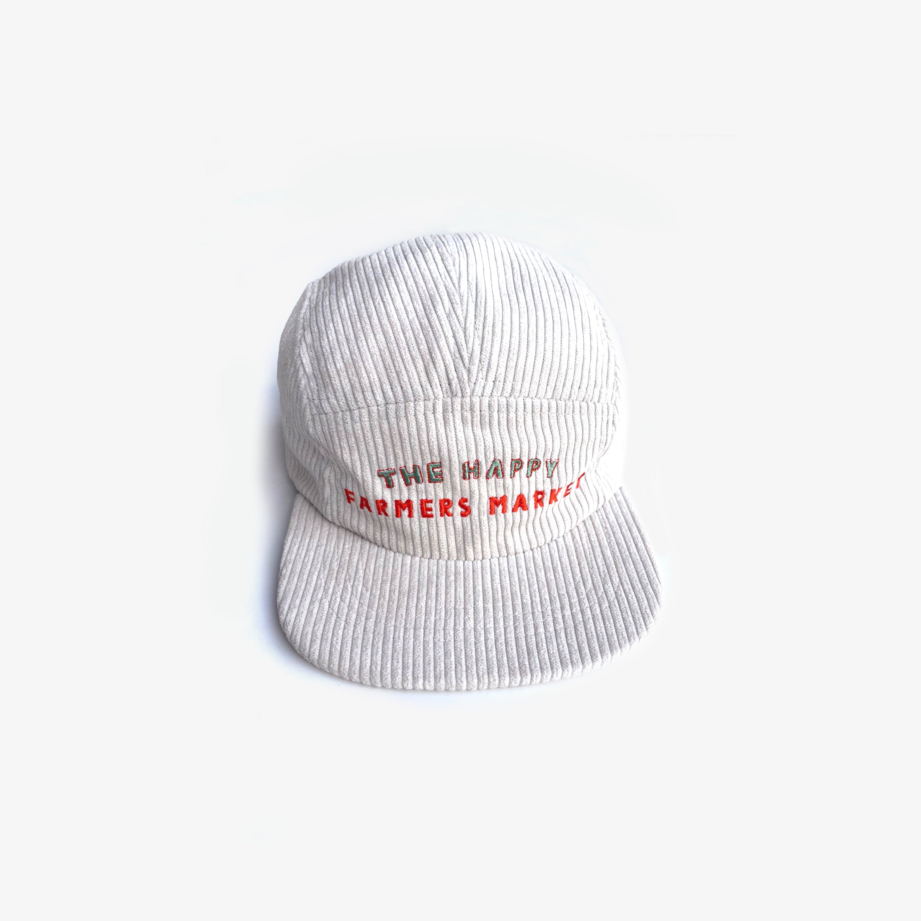 'The Happy Farmers Market' Corduroy Cap
